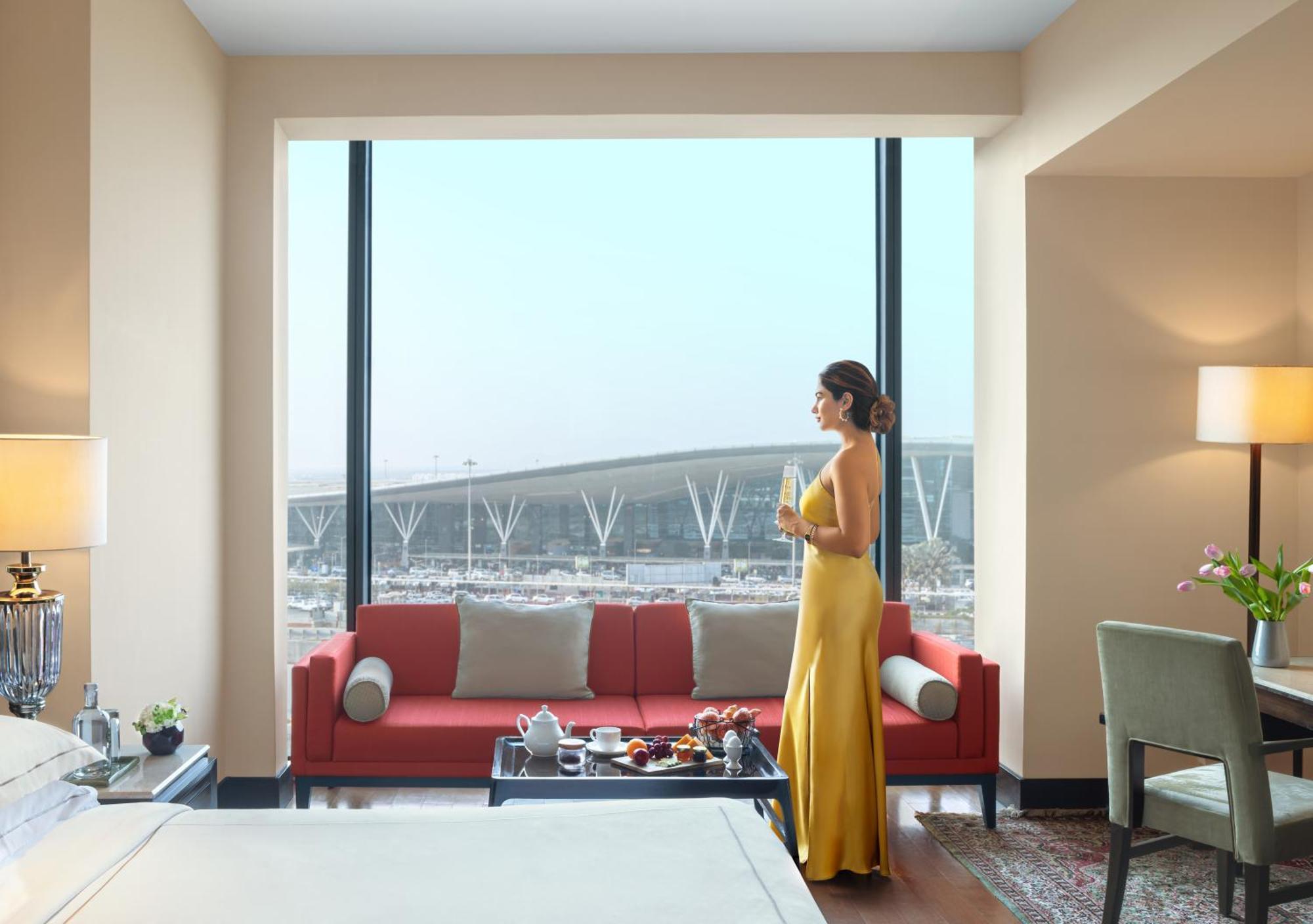 ทัช บังกะลอร์ Hotel Devanahalli ภายนอก รูปภาพ A guest suite at the hotel