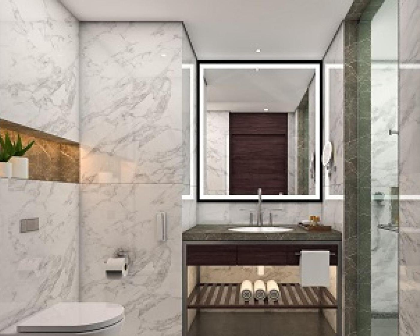 ทัช บังกะลอร์ Hotel Devanahalli ภายนอก รูปภาพ Bathroom